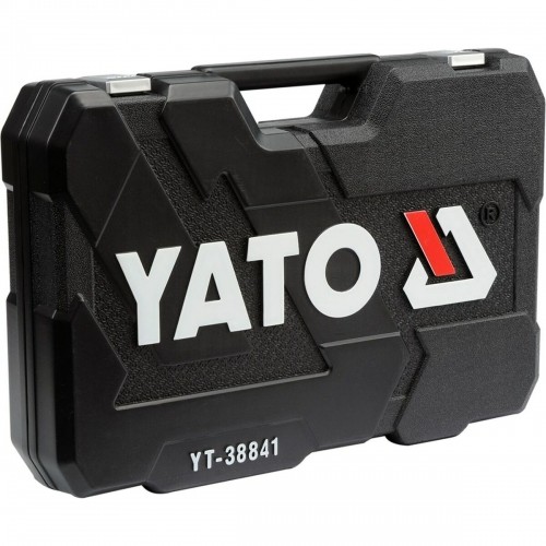 Kейс с инструментами Yato YT-38841 Сталь 216 Предметы 1/4" 3/8" 1/2" image 2