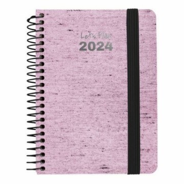 Расписание Grafoplas Ecojeans 2024 Розовый A6 10 x 15 cm
