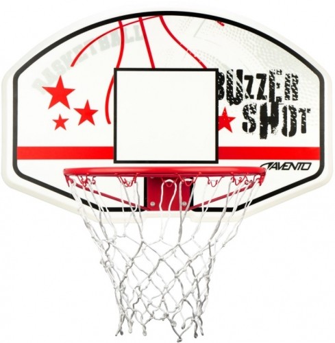 Basketball board set  AVENTO BUZZERSHOT 47RB with net image 1