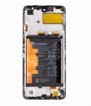 Huawei P Smart 2021 LCD Display + Touch Unit + Front Cover (Service Pack)