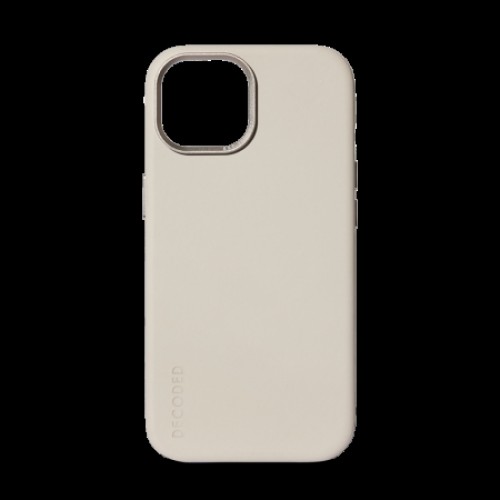 Apple Decoded â MagSafe compatible protective leather case for iPhone 15 (clay) image 1