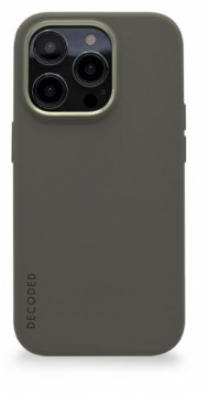 Apple Decoded - silicone protective case for iPhone 14 Pro Max compatible with MagSafe (olive)