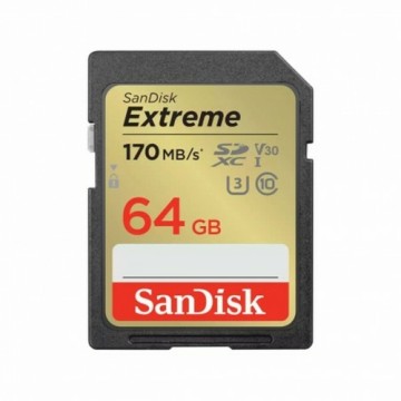 SD Atmiņas Karte SanDisk Extreme 64 GB