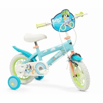 Детский велосипед Bluey 12" Синий Зеленый