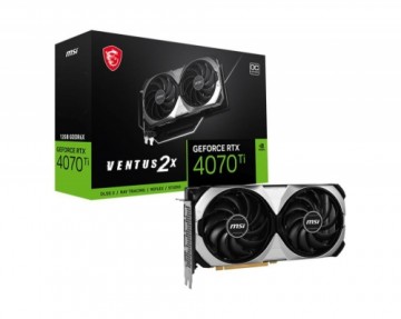 Graphics Card|MSI|NVIDIA GeForce RTX 4070 Ti|12 GB|GDDR6X|192 bit|PCIE 4.0 16x|1xHDMI|3xDisplayPort|RTX4070TIVENT2X12GOC