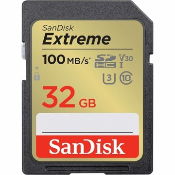SDHC Atmiņas Karte SanDisk Extreme 32 GB
