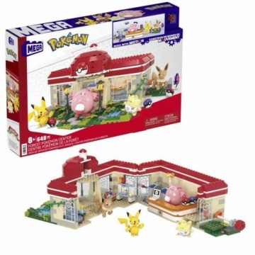 Pokemon Строительный комплект Pokémon Mega Construx - Forest Pokémon Center 648 Предметы