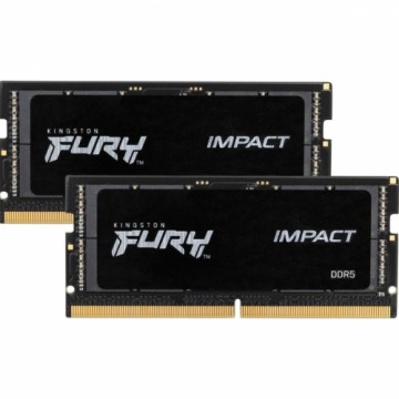 Kingston Fury SO-DIMM 64 GB DDR5-4800 (2x 32 GB) Dual-Kit, Arbeitsspeicher
