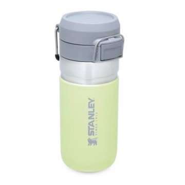 Stanley Termopudele The Quick Flip Water Bottle Go 0,47L, citrondzeltenā krāsā