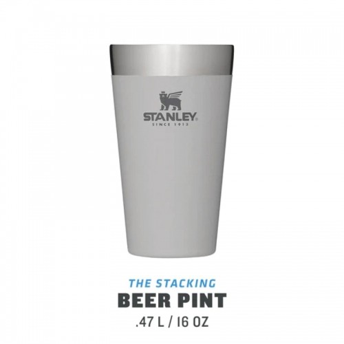 Stanley Alus krūze The Stacking Beer Pint Adventure 0,47L gaiši pelēka image 2