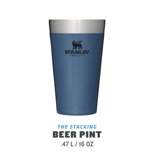 Stanley Alus krūze The Stacking Beer Pint Adventure 0,47L gaiši zila image 2