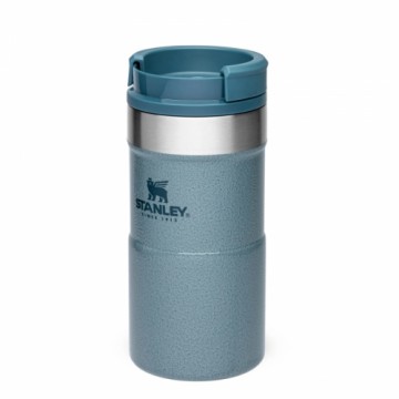 Stanley Термокружка The NeverLeak Travel Mug 0,25л серо-голубая