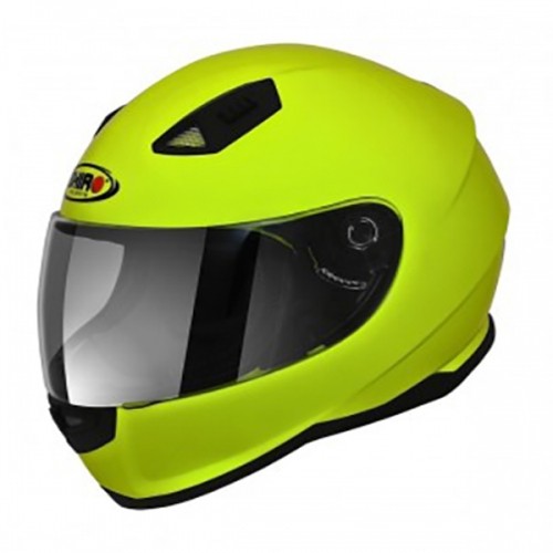 Shiro Helmets SH-881 SV (M) FluorYellow ķivere image 1