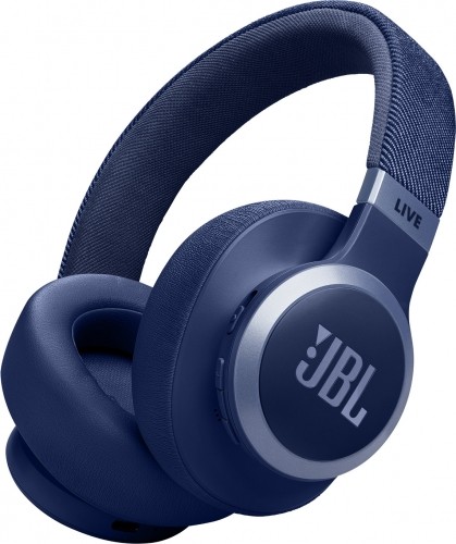 JBL wireless headset Live 770NC, blue image 1