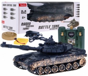 RoGer T-90 Camouflage Maskēšanās Rotaļu Tanks 1:28