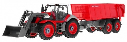 RoGer R/C Rotaļu Traktors ar Piekabi image 2
