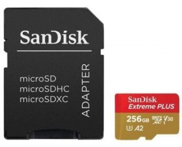 SANDISK BY WESTERN DIGITAL  
         
       MEMORY MICRO SDXC 256GB UHS-I/W/A SDSQXBD-256G-GN6MA SANDISK