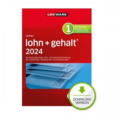 Lexware Lohn+Gehalt 2024 Download Jahresversion (365-Tage) image 1