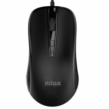 Мышь Nilox MOUSB1014 Чёрный