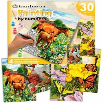 Painting by Numbers Set Royal & Langnickel Countryside 30 Предметы