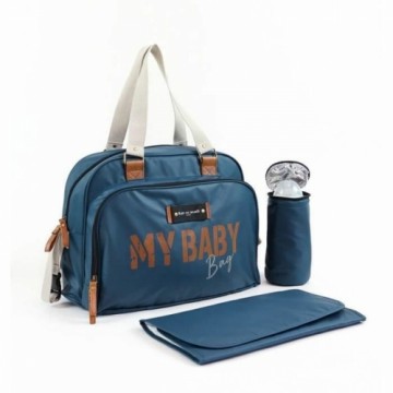 Autiņbiksīšu maiņas soma Baby on Board Simply Zils