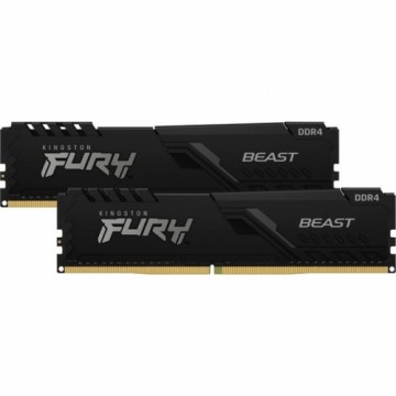 Kingston Fury DIMM 32 GB DDR4-3200 (2x 16 GB) Dual-Kit, Arbeitsspeicher