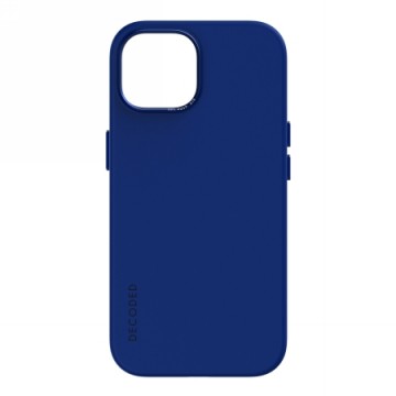 Apple Decoded - silicone protective case for iPhone 15 compatible with MagSafe (galactic blue)