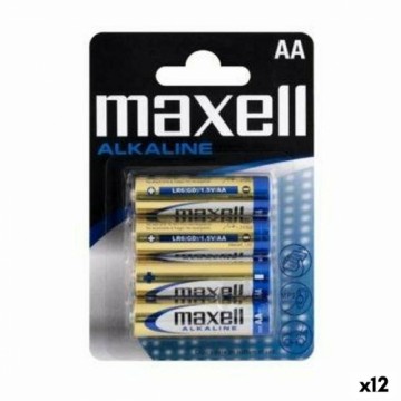 Щелочные батарейки Maxell LR06 (12 штук)