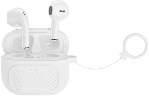 XO wireless earbuds X26 TWS, white image 1