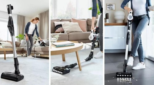 Vacuum Cleaner|BOSCH|Unlimited 7|Handheld/Bagless|18|Capacity 0.3 l|Noise 82 dB|Black / White|Weight 3.8 kg|BCS711XXL image 2
