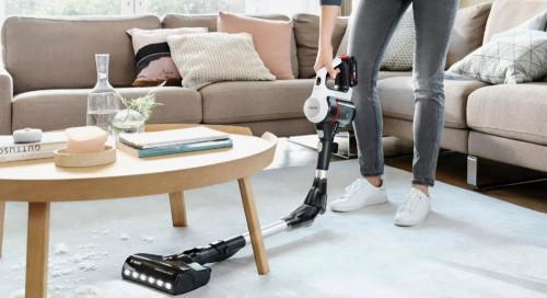 Vacuum Cleaner|BOSCH|Unlimited 7|Handheld/Bagless|18|Capacity 0.3 l|Noise 82 dB|Black / White|Weight 3.8 kg|BCS711XXL image 3