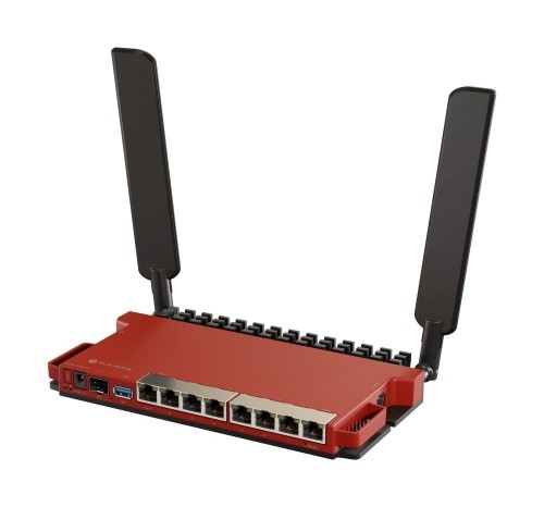 Wireless Router|MIKROTIK|Wireless Router|Wi-Fi 6|IEEE 802.11ax|USB 3.0|8x10/100/1000M|1xSPF|Number of antennas 2|L009UIGS-2HAXD-IN image 3