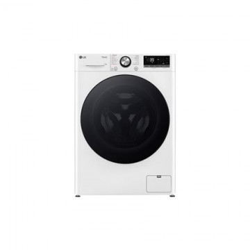 LG Washing Machine F4WR711S2W  Energy efficiency class A-10% Front loading Washing capacity 11 kg 1400 RPM Depth 55.5 cm Width 60 cm Display LED Steam function Direct drive Wi-Fi White