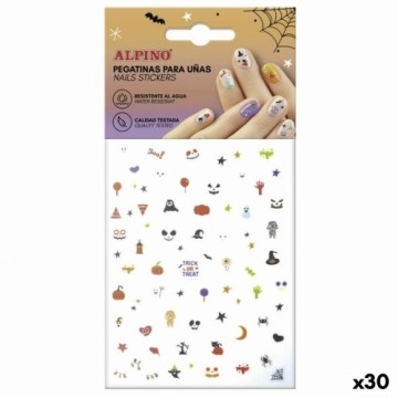 Наклейки для ногтей Alpino Halloween (30 штук)