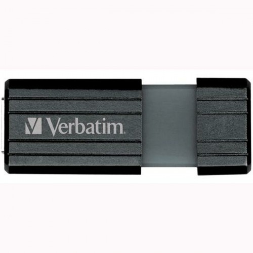 USB Zibatmiņa Verbatim PinStripe Melns 64 GB image 2