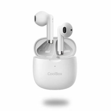 Наушники с микрофоном CoolBox COO-AUB-TWS01 Белый