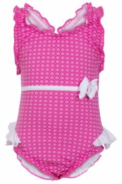 Swimsuit for girls FASHY NAPPY 1547 45 pink 98/104