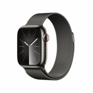 Умные часы Apple Watch Series 9 Чёрный Графитовый 1,9" 41 mm