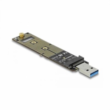 Adapteris Cietajam Diskam DELOCK 64069 Zaļš USB USB 3.1 PCIe M.2