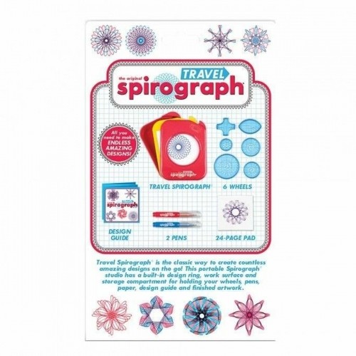 Zīmēšanas Komplekts Spirograph Silverlit travel Daudzkrāsains 10 Daudzums image 5