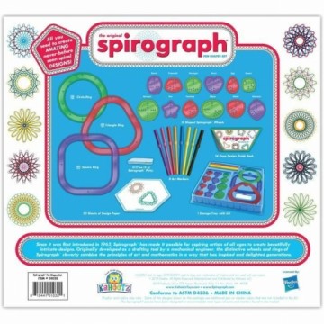 Zīmēšanas Komplekts Spirograph Silverlit Originals Forms Daudzkrāsains 25 Daudzums