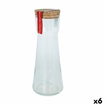 Stikla Pudele Royal Leerdam Balice Korķis 1L (6 gb.)
