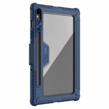 Nillkin Bumper PRO Protective Stand Case Multi-angle for Samsung Galaxy Tab S9 Sapphire Blue