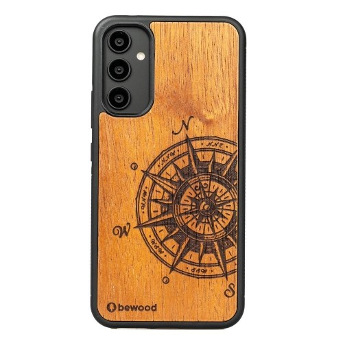 Wooden case for Samsung Galaxy A54 5G Bewood Traveler Merbau image 1