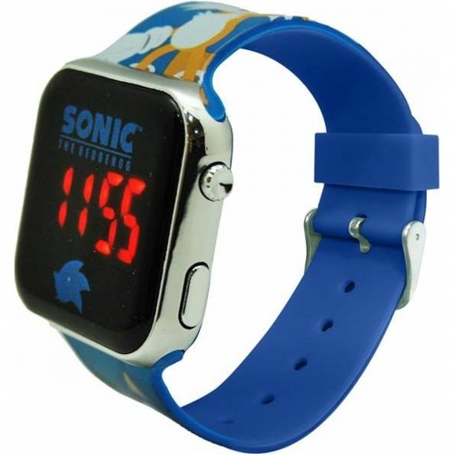 Цифровые часы Sonic Детский LED-экран Синий Ø 3,5 cm image 1