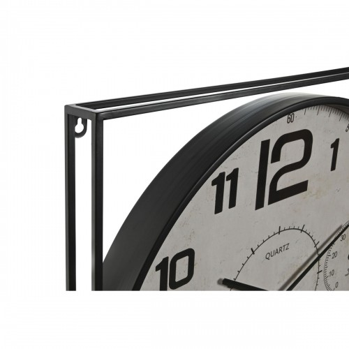 Настенное часы Home ESPRIT Белый Чёрный Металл Деревянный MDF 62 x 6 x 65 cm (2 штук) image 4
