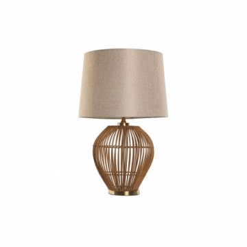 Настольная лампа Home ESPRIT Коричневый Бежевый Позолоченный Натуральный 50 W 220 V 43 x 43 x 67 cm