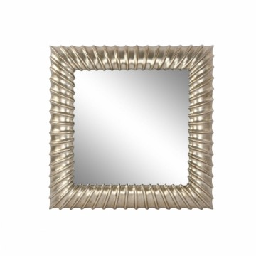 Настенное зеркало Home ESPRIT Позолоченный Смола Зеркало 95 x 8 x 95 cm