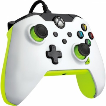 PDP Wired Controller - Electric White, Gamepad
