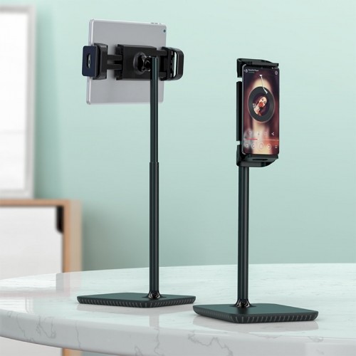 Acefast telescopic phone and tablet holder (135-230mm wide) for the desk 360 ° black (E4 black) image 2